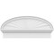 Ekena Millwork Elliptical Sunburst Architectural Grade PVC Combination Pediment, 32"W x 14-7/8"H x 2-3/4"P PEDPC032X150ELL01 - alternate 5